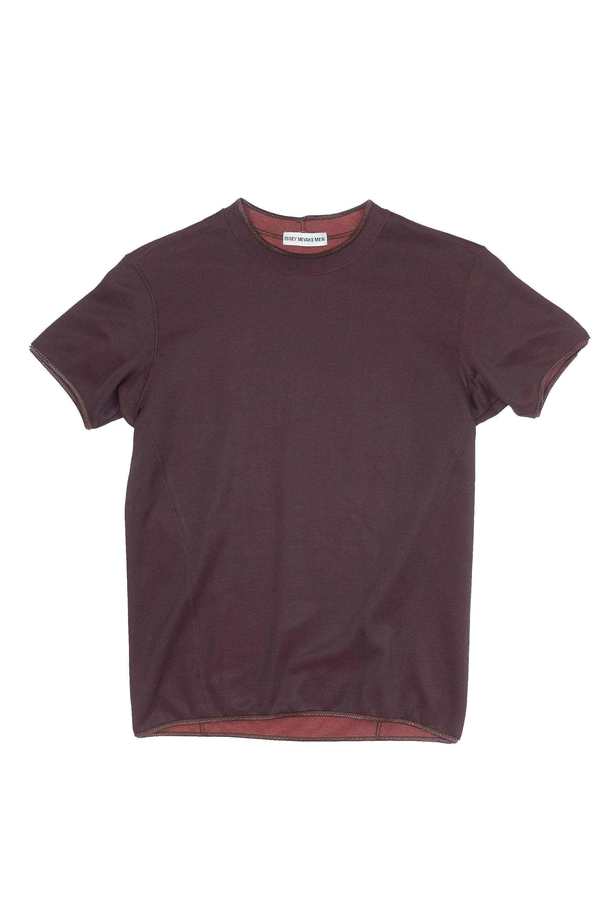 221119 issey miyake men stretchy burdguny & red t-shirt 0871.jpg