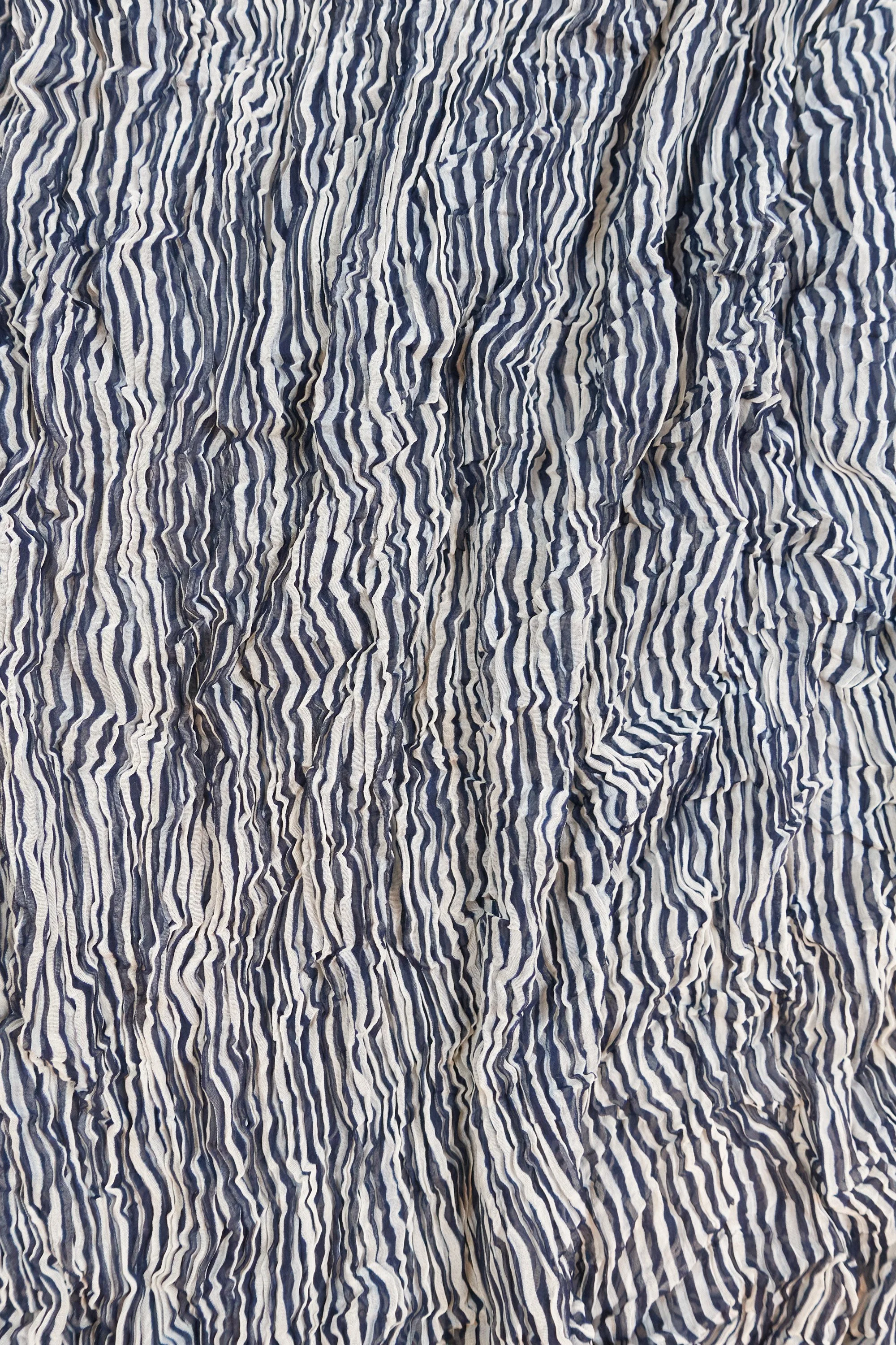 221118 issey miyake crinkle two layered striped skirt 0950.jpg