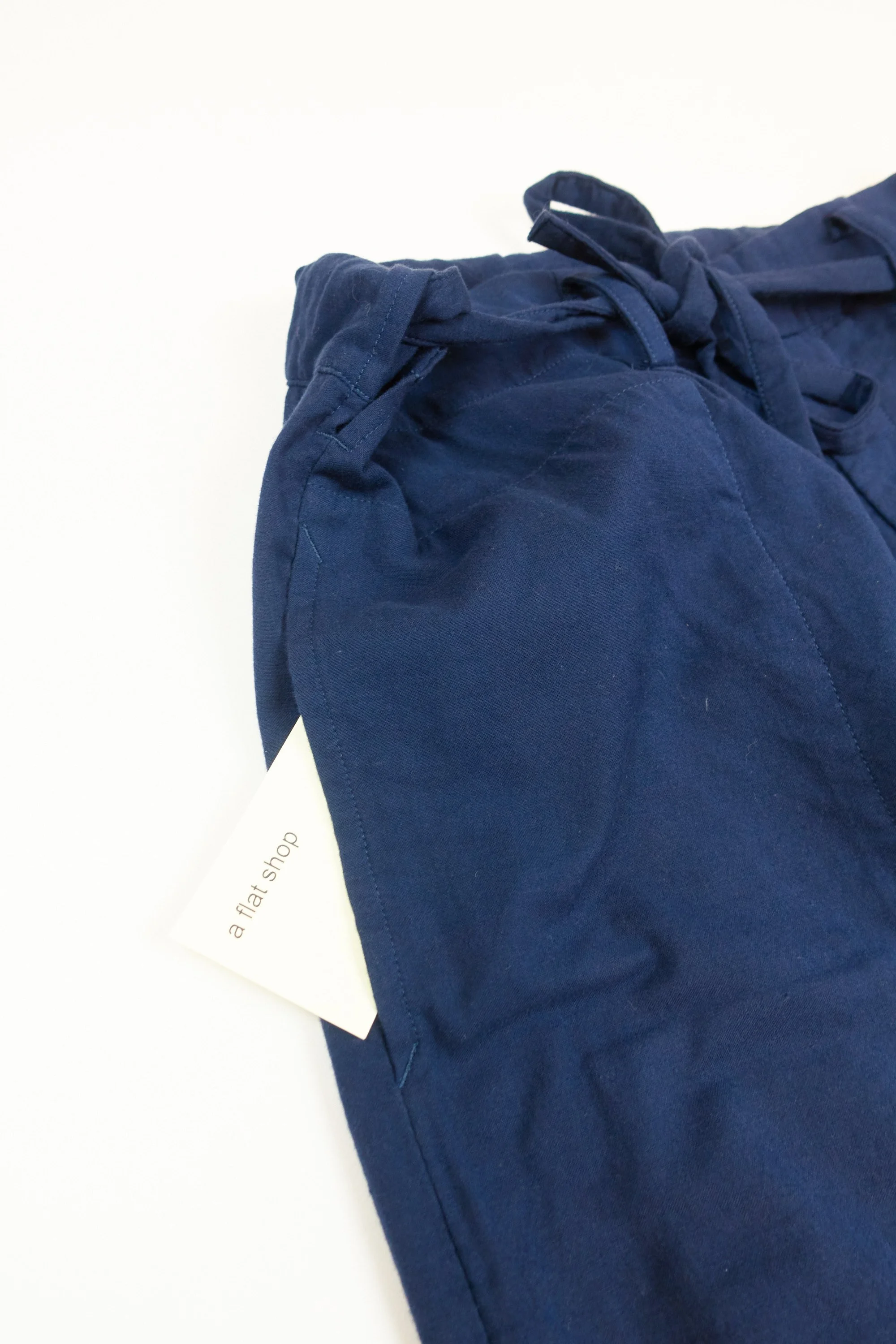 221118 issey miyake men cotton summer trousers with belt tie-waist0904.jpg