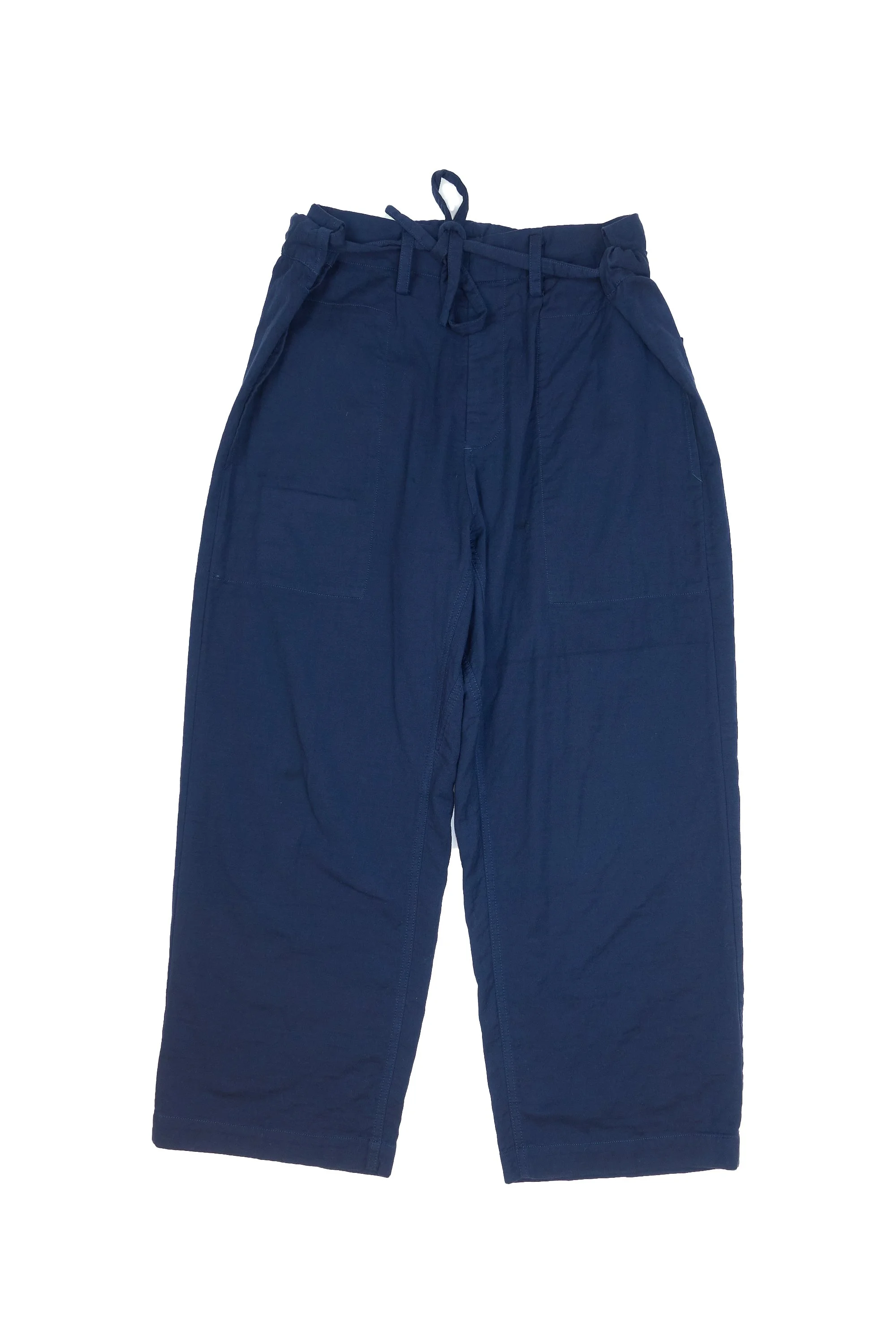 221119 issey miyake men cotton summer trousers with belt tie-waist0922.jpg