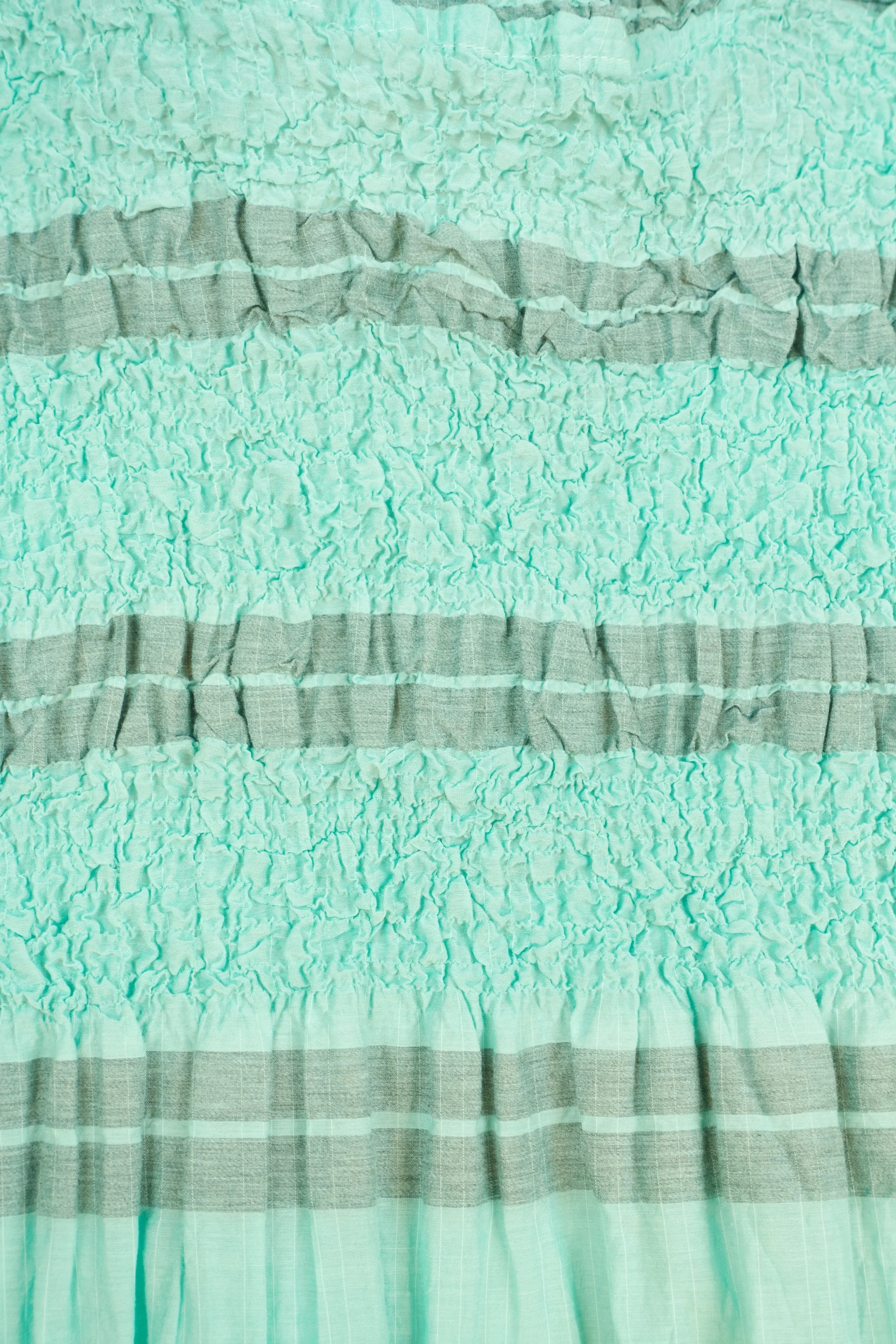 221118 issey miyake me 2005 caulilower striped turqoise dress 0773.jpg