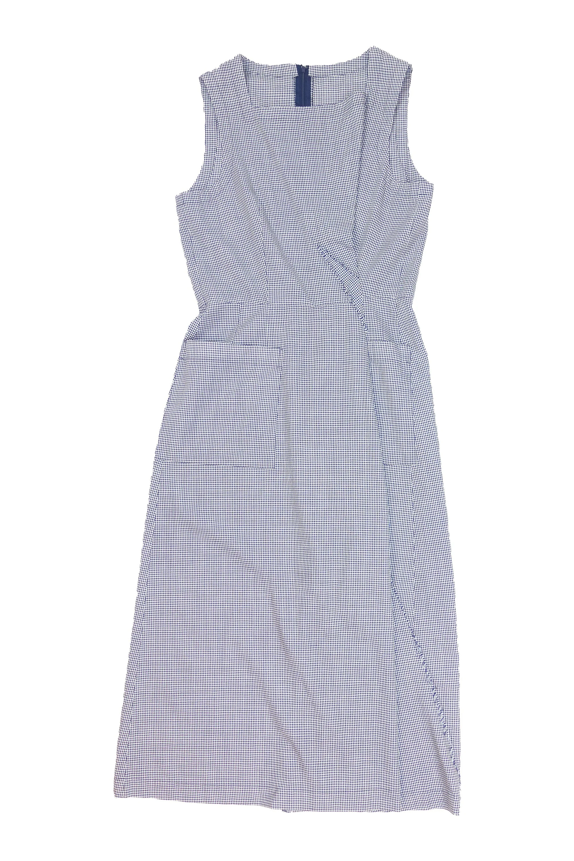 221119 comme des garcons tricot (sample) deconstructed gingham dress 0778.jpg