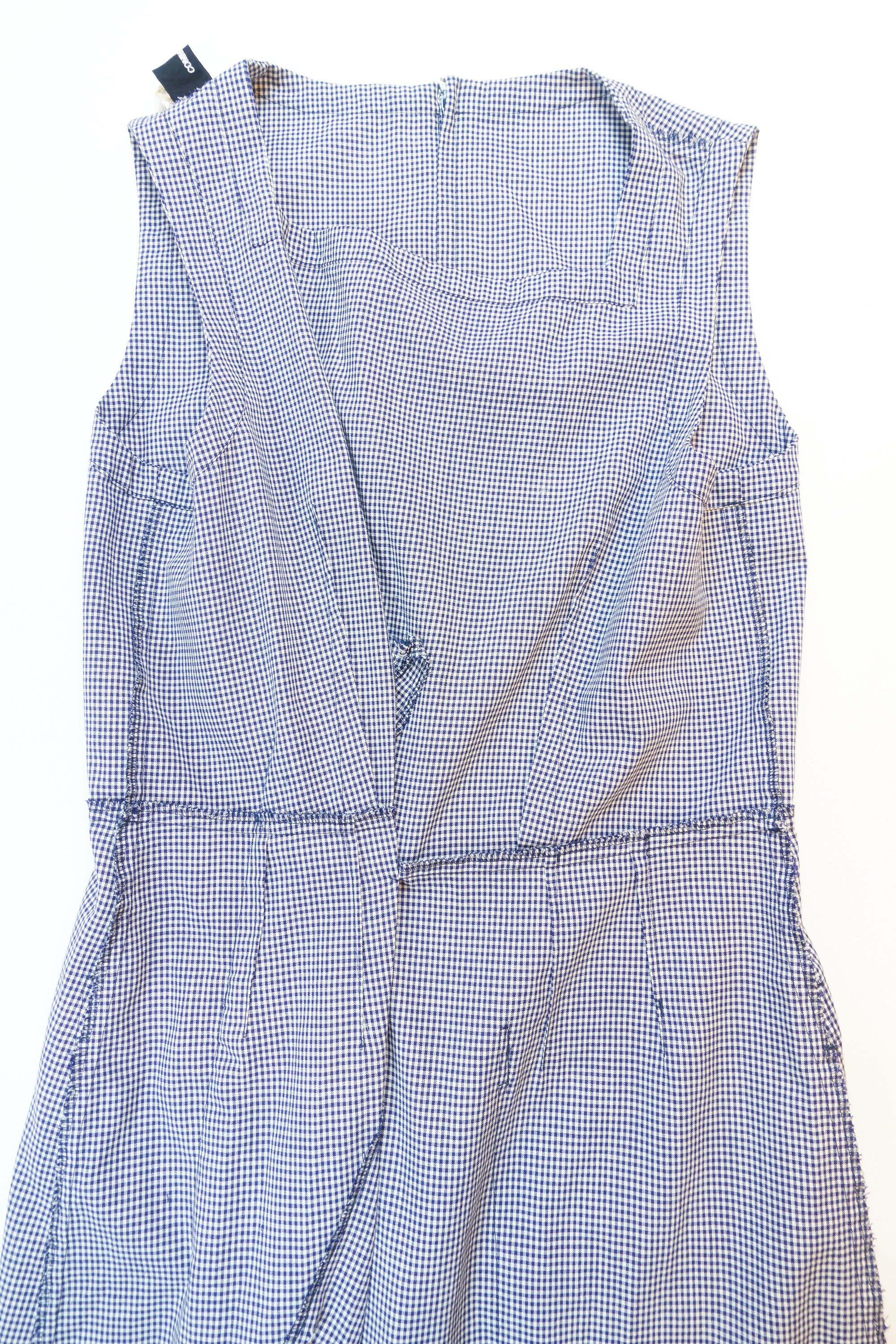 221118 comme des garcons tricot (sample) deconstructed gingham dress 0789.jpg