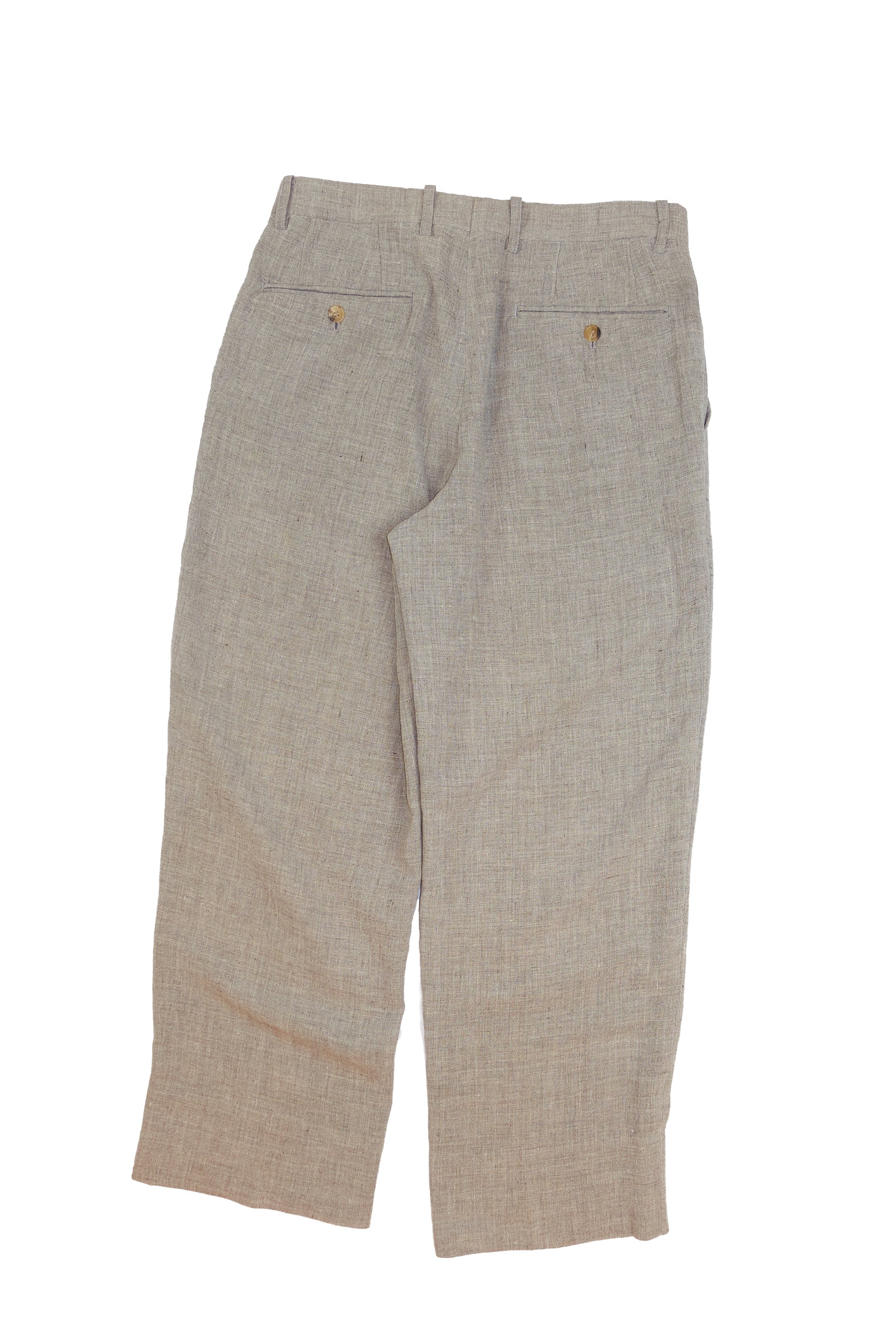 221125 ISSEY MIYAKE MEN pleated high waist trousers beige 1152.jpg