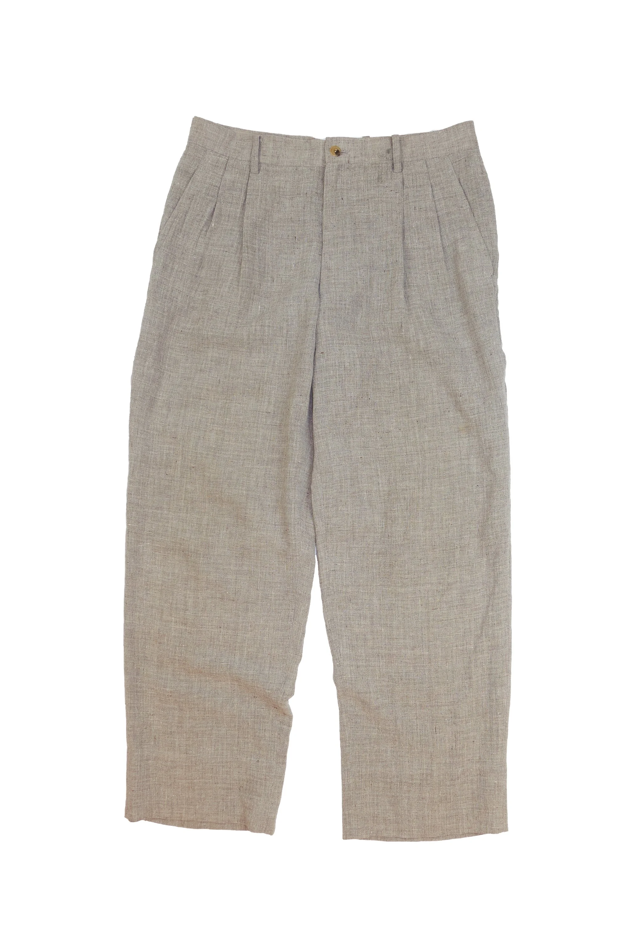 221125 ISSEY MIYAKE MEN pleated high waist trousers beige 1151.jpg