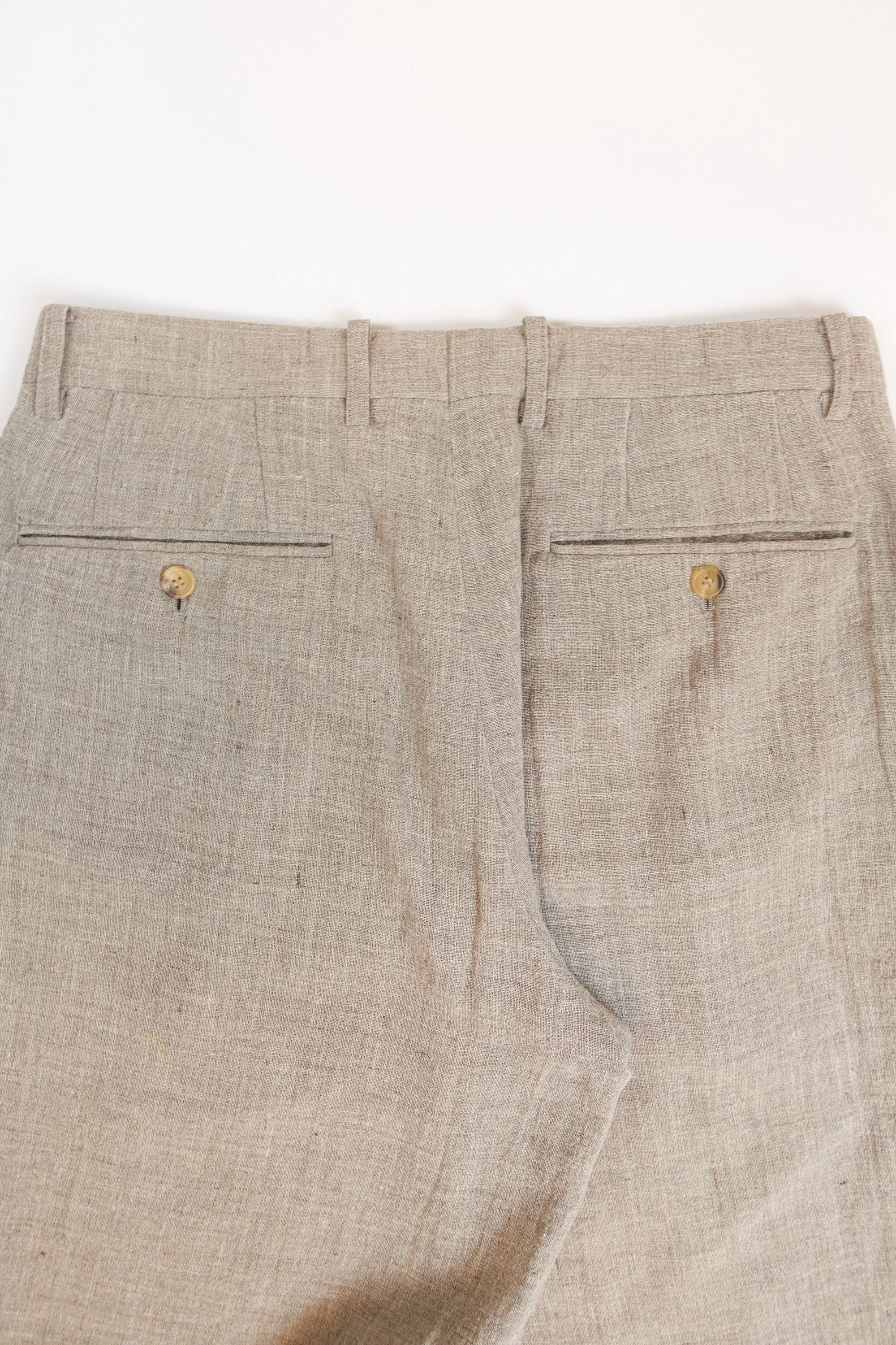 221124 ISSEY MIYAKE MEN pleated high waist trousers beige 1138.jpg