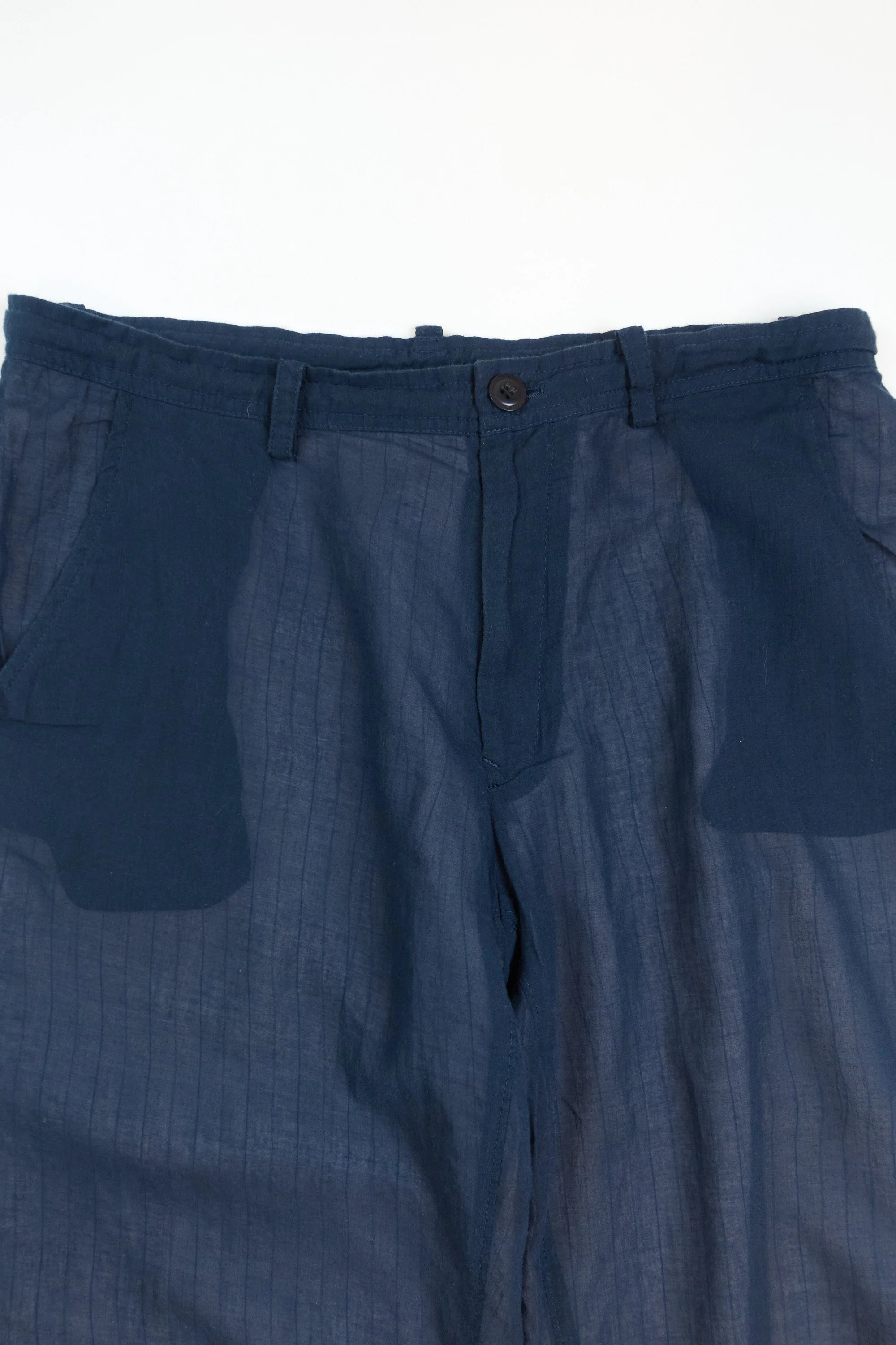 221124 Y's two peice trouser suit navy with interior stripe 1427.jpg