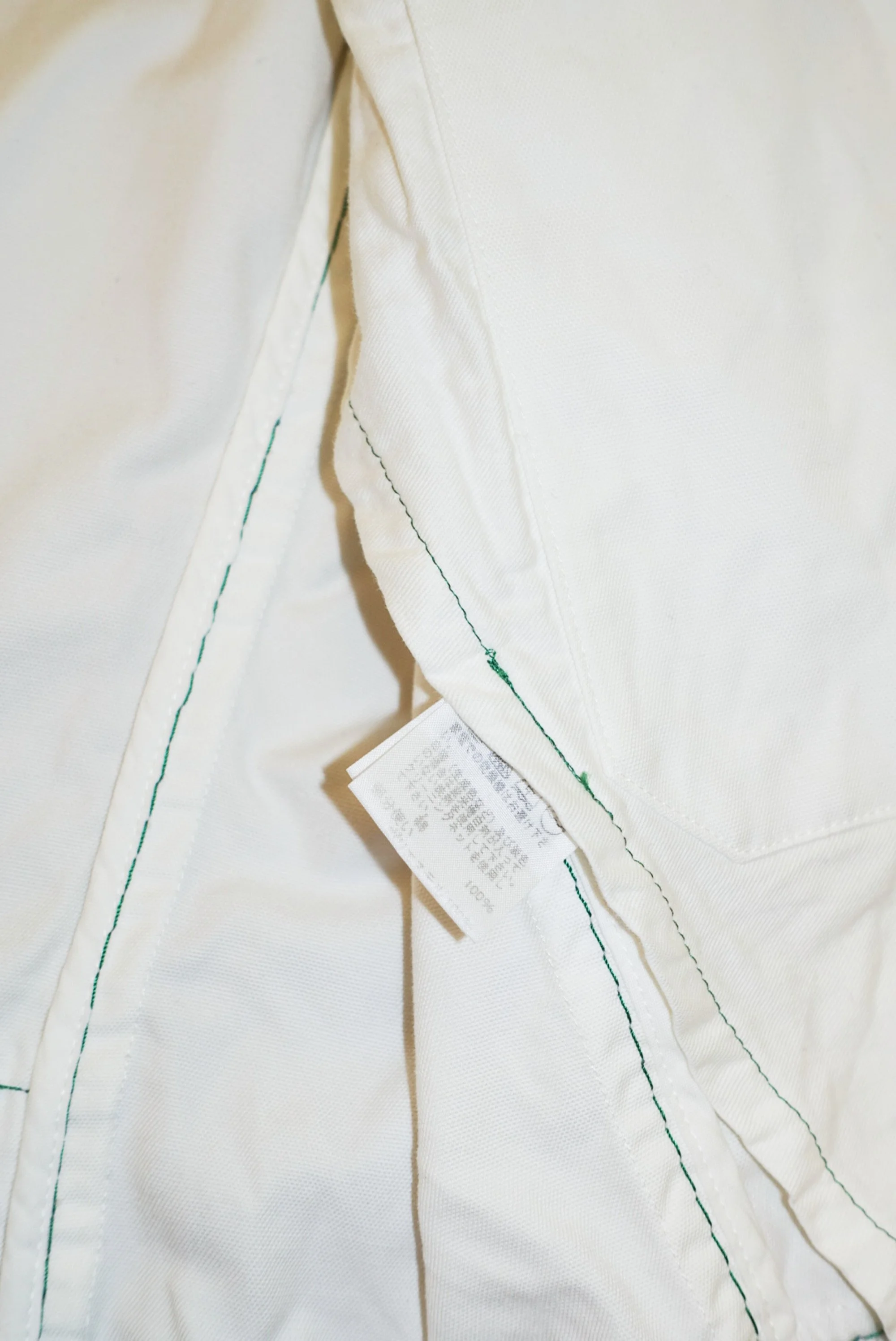 ISSEY MIYAKE nylon sports jacket with green contrast stitching 23 0119 1.jpg