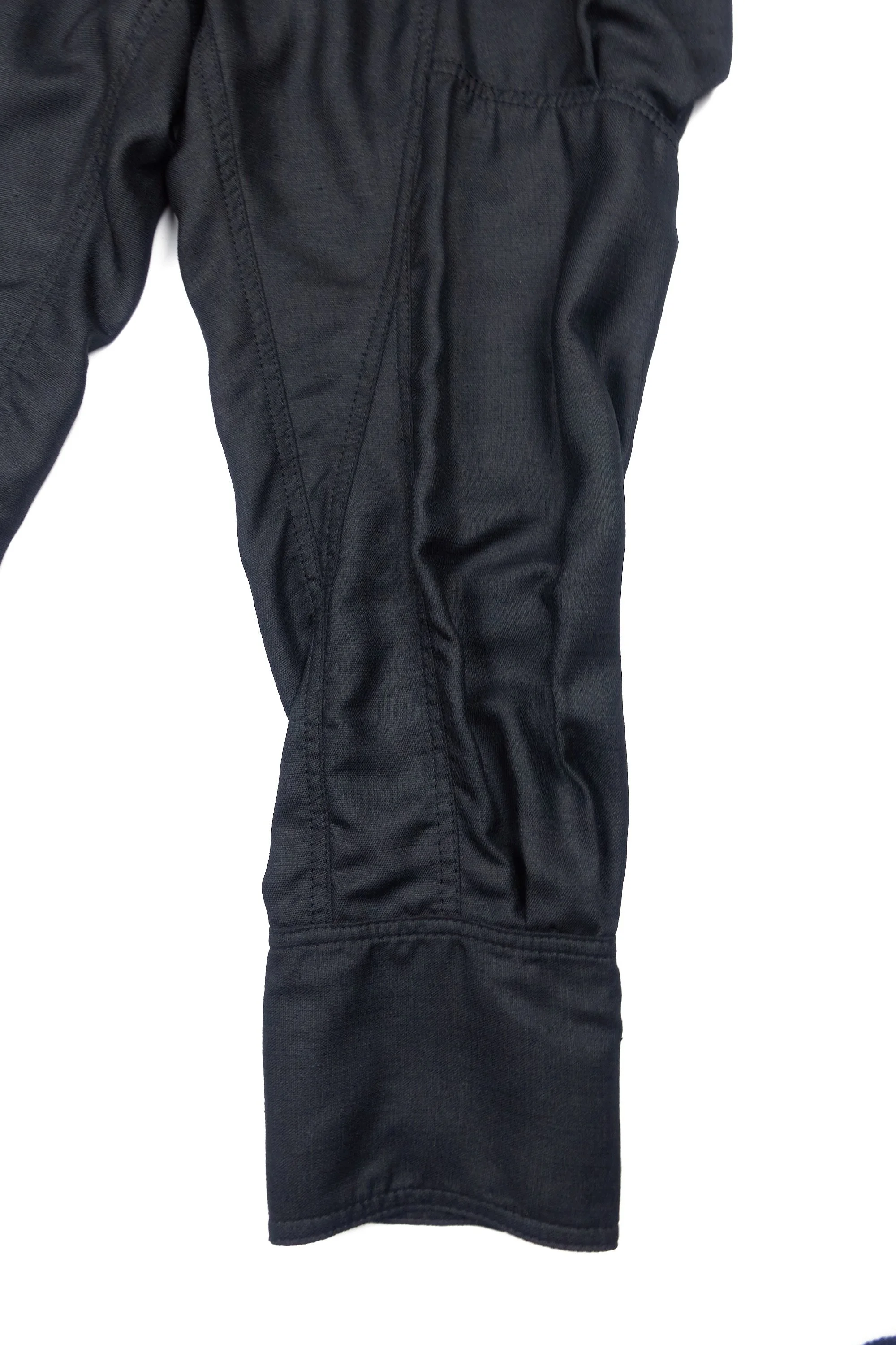 230608 Issey Miyake black shirt-cuff trousers wih large pockets 2.jpg