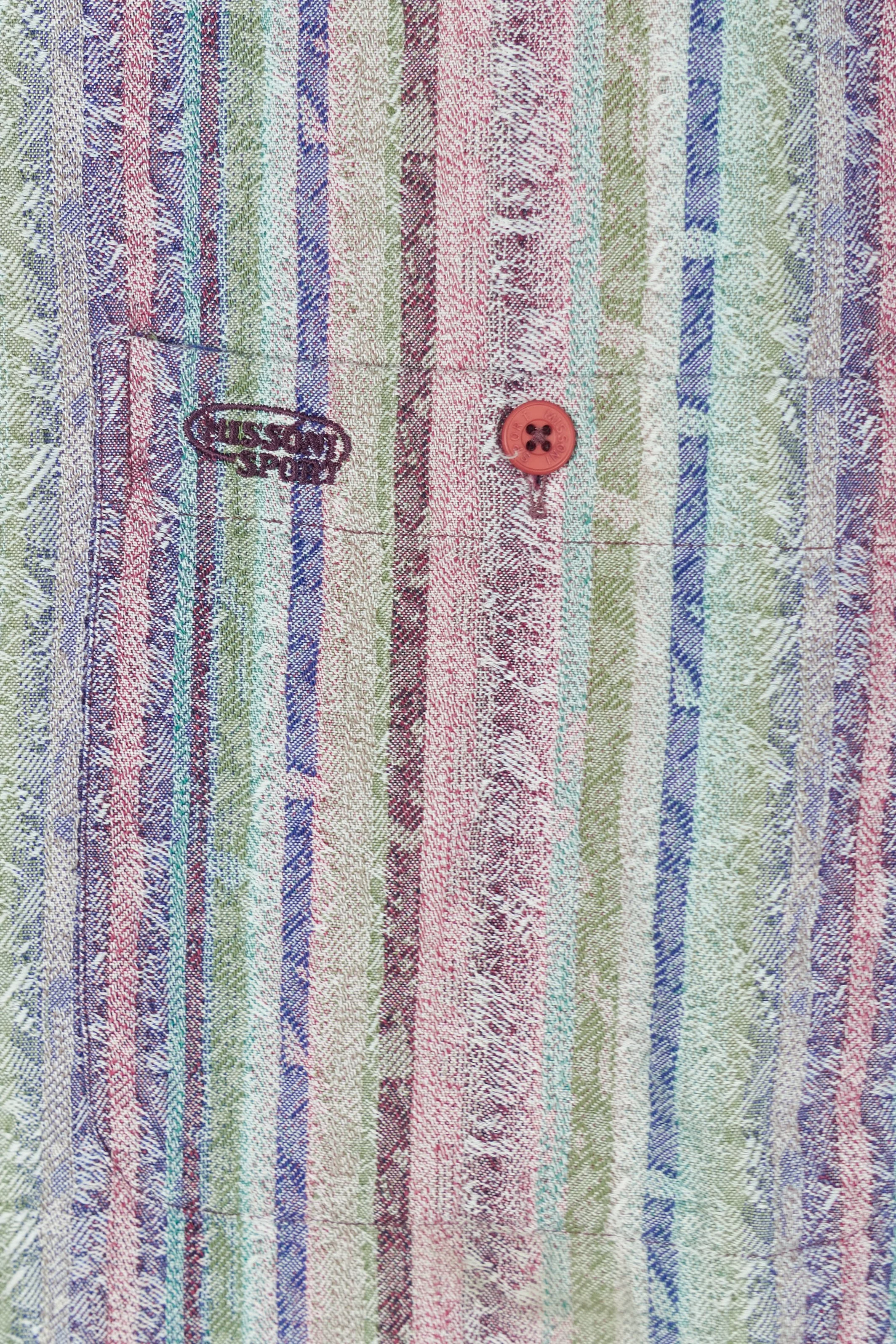 230727 Missoni Sport oversize shirt multi coloured stripe 0174.jpg
