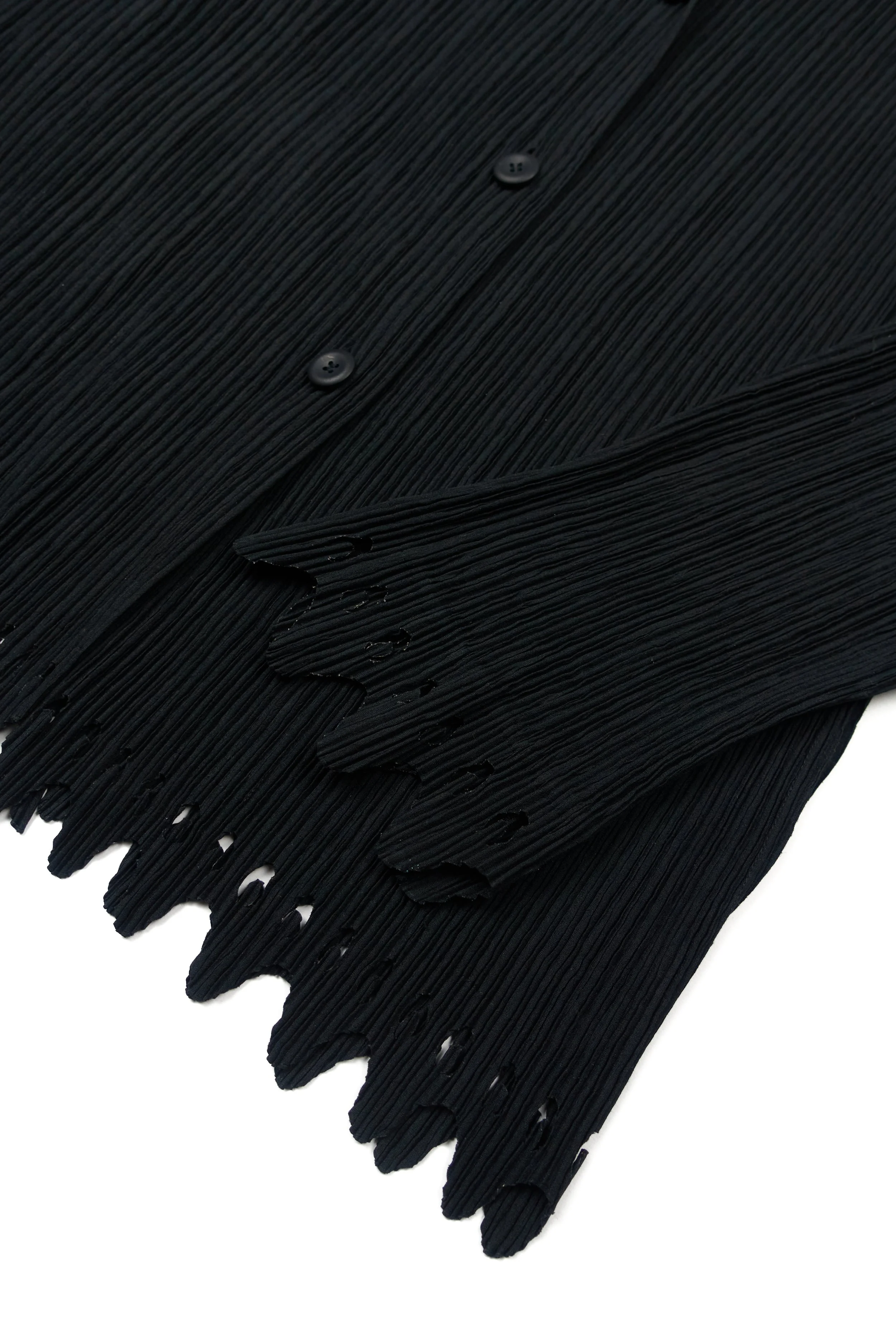 230727 Issey Miyake pleated blazer with cutouts black 0034.jpg