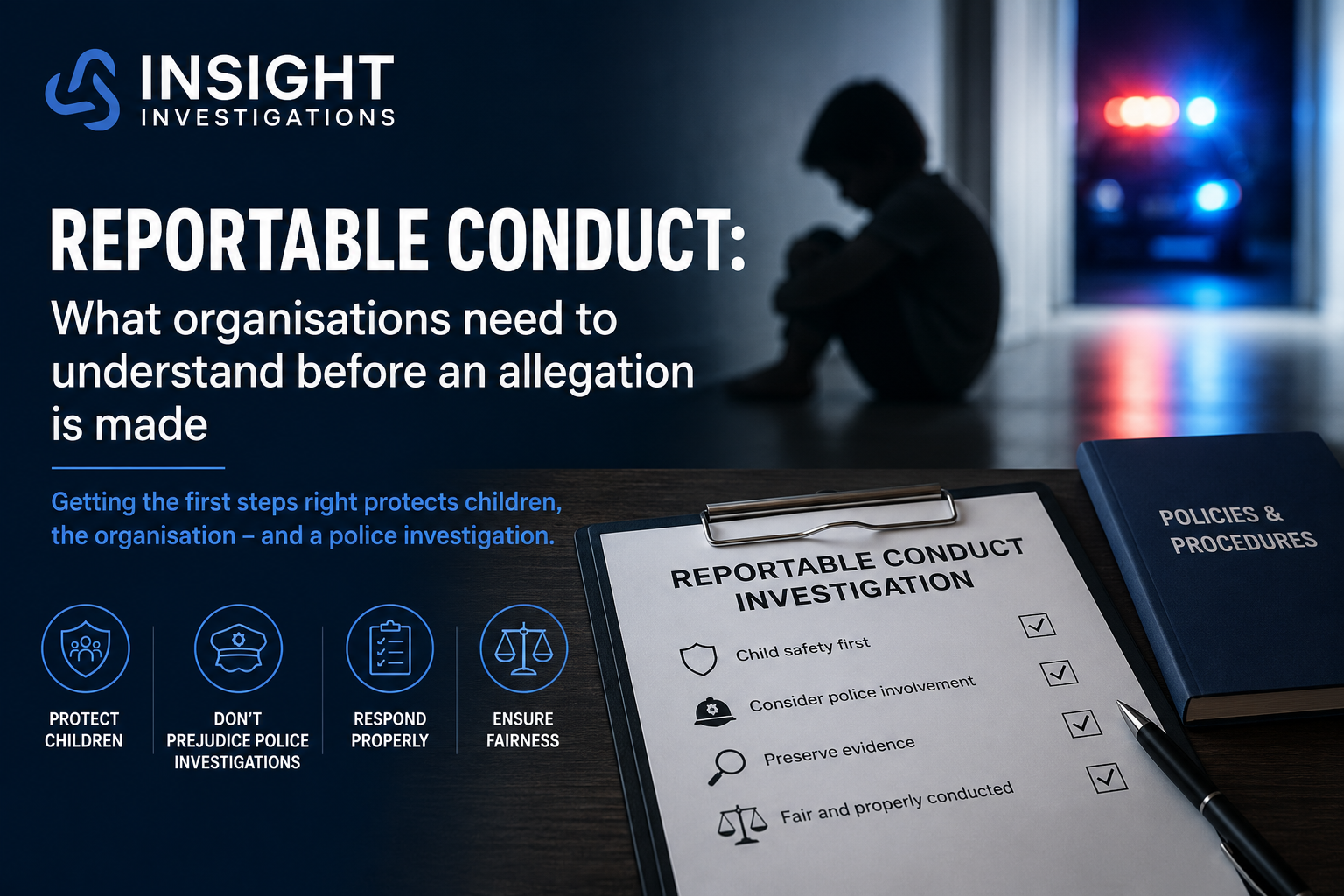 Reportable conduct: what organisations need to understand before an allegation is made