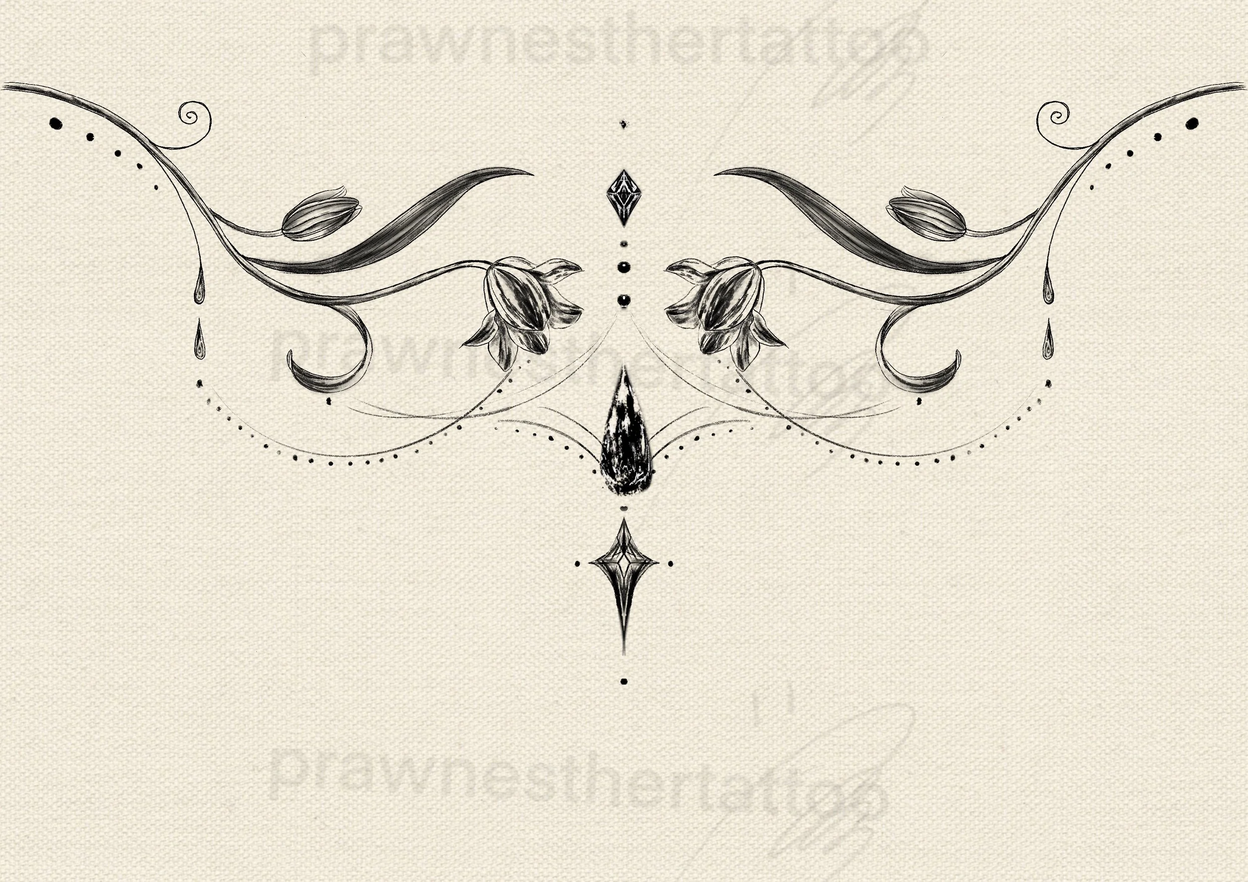 Tulip & Gem Ornament