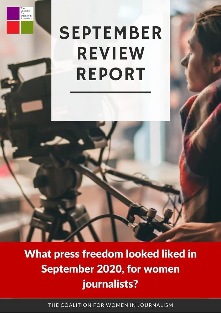 September Report: What Press Freedom Looked Like in September For Women in Journalism?