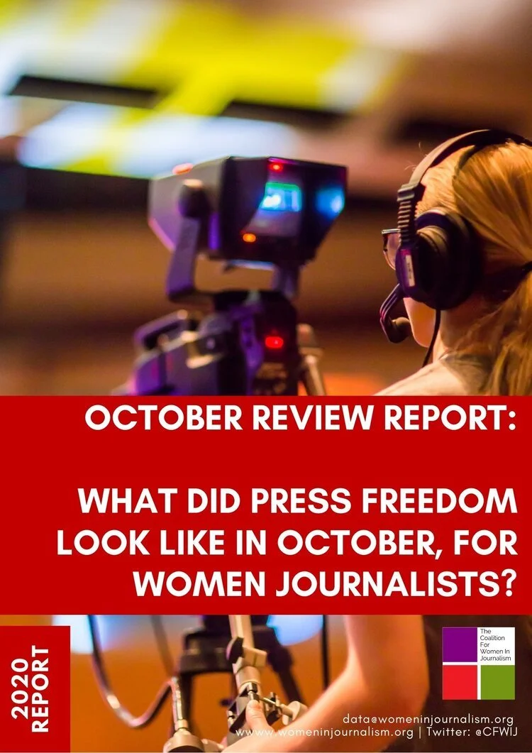 October Review Report: What Press Freedom Looked Like in October, For Women Journalists?