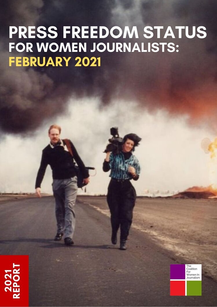 Press Freedom Status for Women Journalists: February 2021