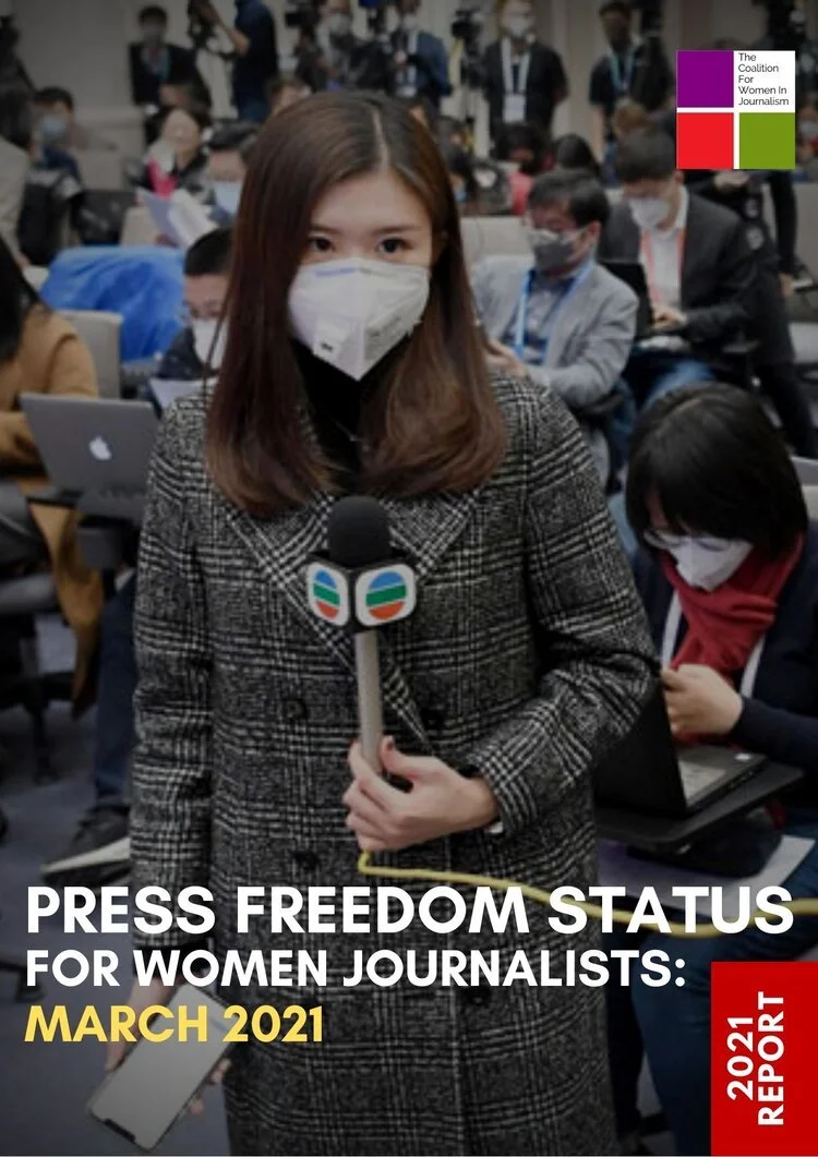 Press Freedom Status For Women Journalists: March 2021