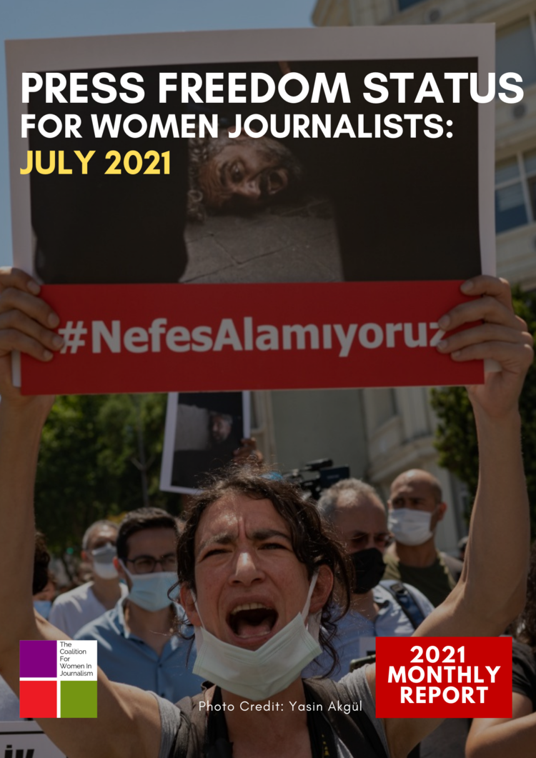 Press Freedom Status For Journalists: July 2021