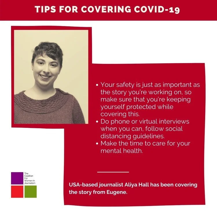 COVID-19 US: Aliya Hall Talks About Her Experience Covering Covid-19