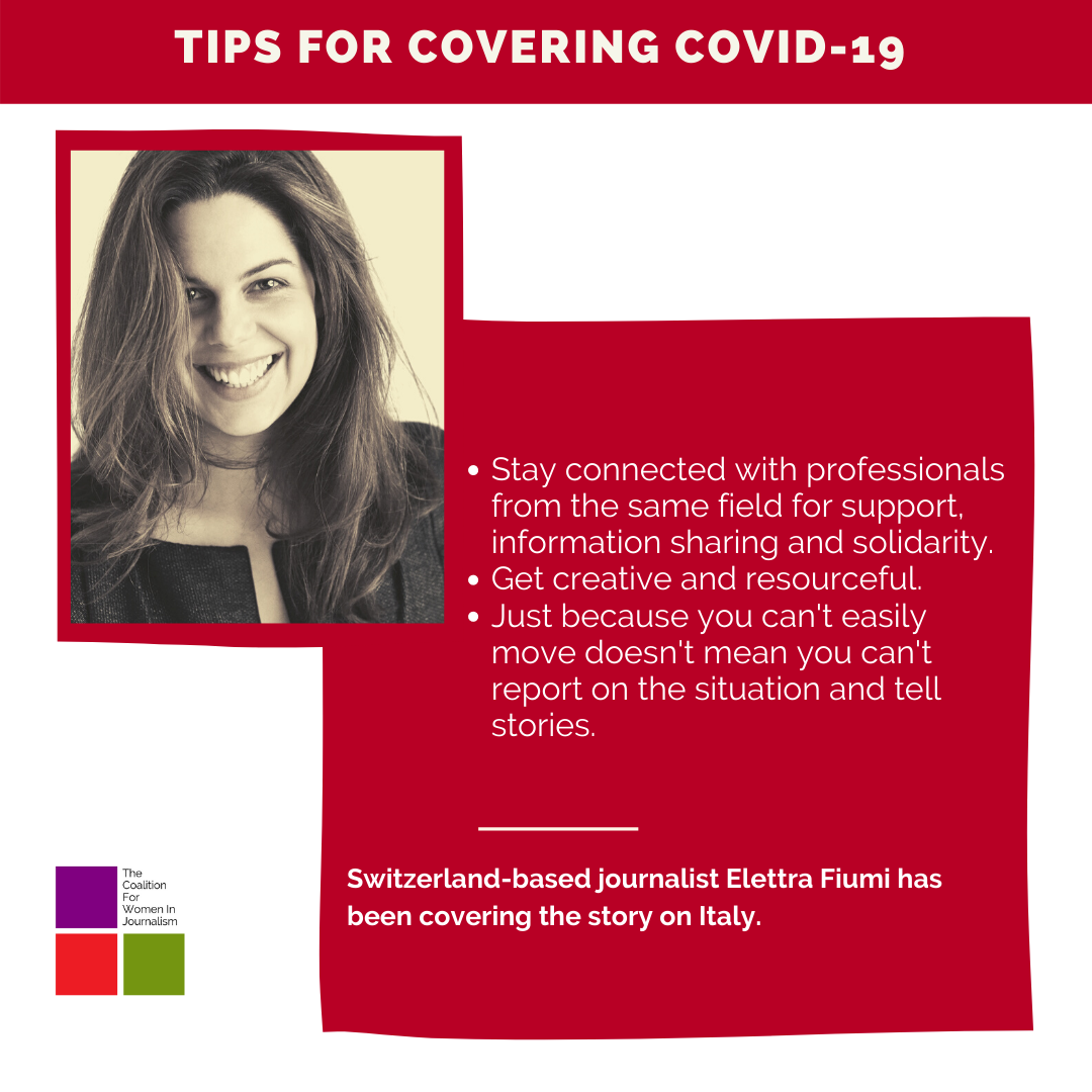 COVID-19 Switzerland: Elettra Fiumi Talks About Her Experience Covering Covid-19