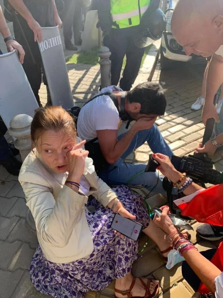 Bulgaria: Police Target Journalists In Effort To Disperse Anti-Government Protests