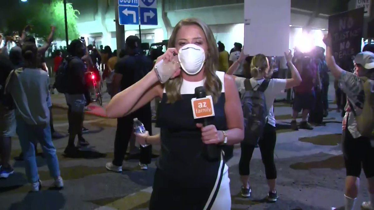 United States: Reporter Assaulted Live On Air At Phoenix Protest