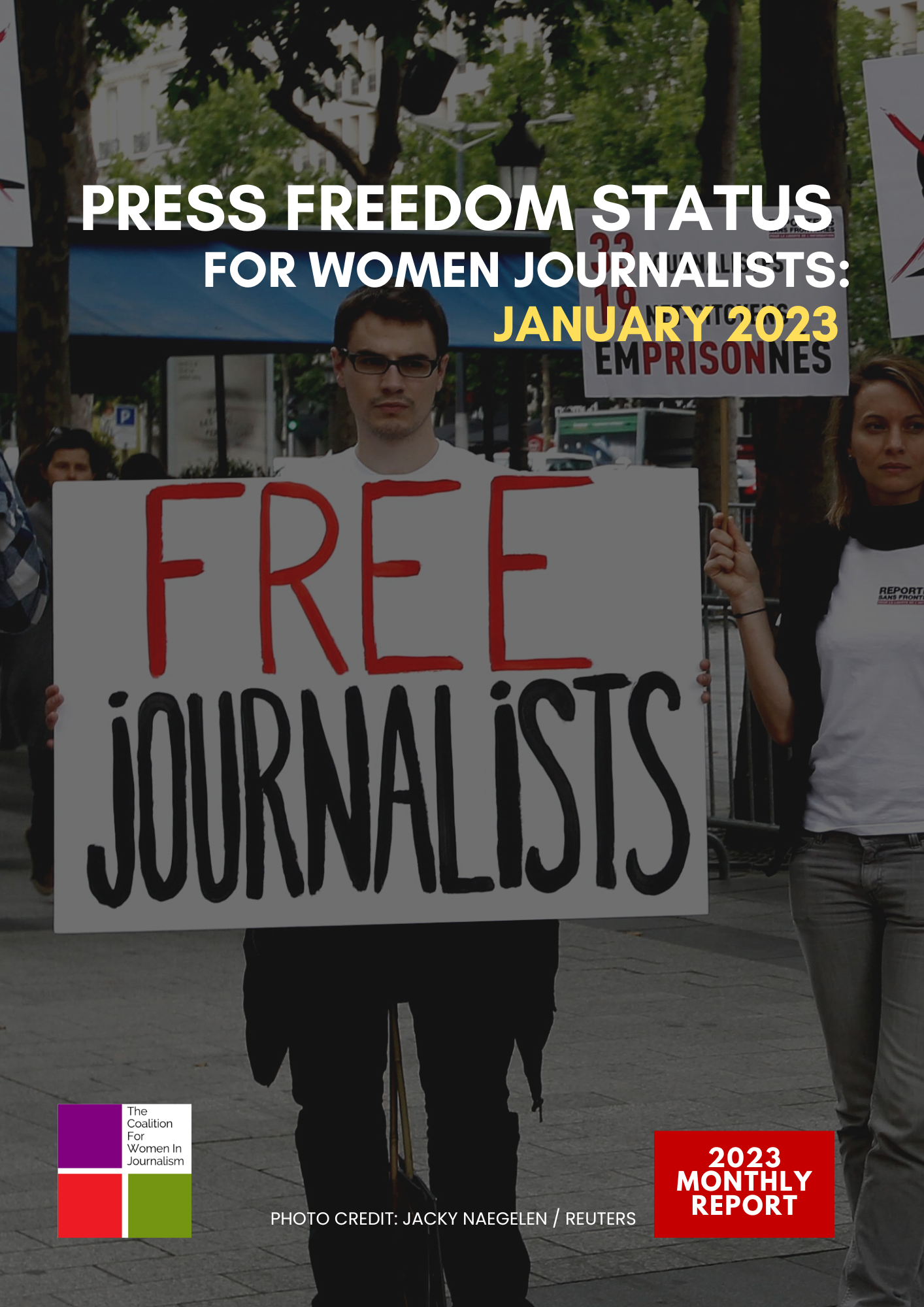 Press Freedom Status For Women Journalists: January 2023