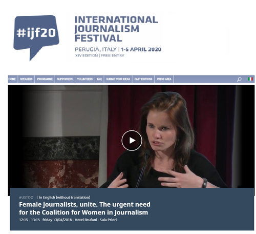 CFWIJ Fellow Ans Boersma Talks About The Need For Support Towards Women Journalists 