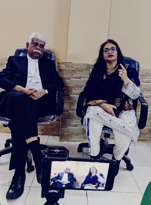 CFWIJ’s Team Organized an Instructive Discussion on Fake News and Its Legal Repurcussions in Karachi, Pakistan