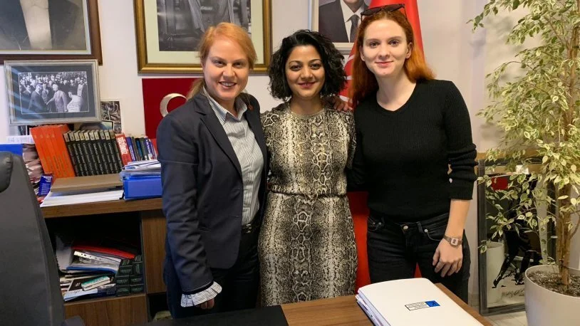 CFWIJ met with Turkey’s democratic party CHP’s women wing to explore collaboration