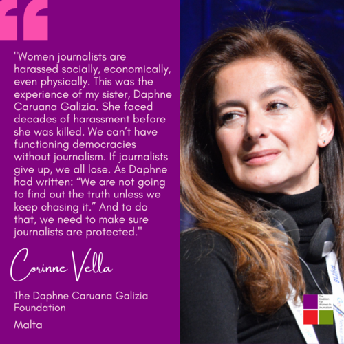 CFWIJ Celebrates Women Journalists Around The World on International Women’s Day