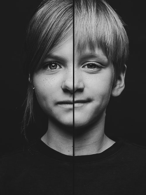 Hoe werkt een 2-in-1 portret fotoshoot in de studio?
