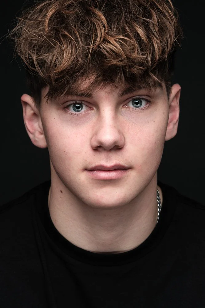 Dubbelportret van broer en zus studiofoto