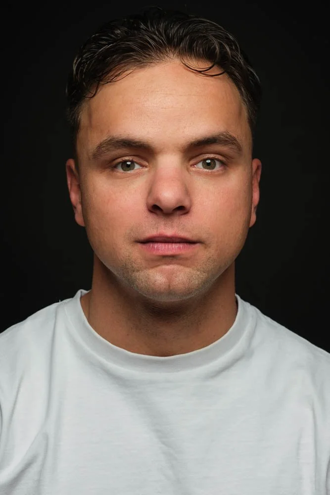 Portret van zoon voor een moeder-zoon 2-in-1 portret