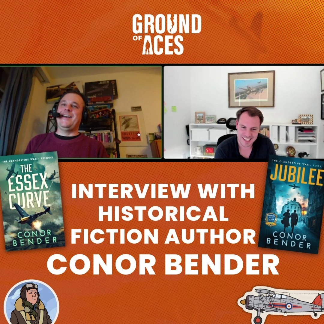 Yesterday we had a special guest on our livestream: author @conor.bender joined Moritz (aka Dark Zero) for an interview about his WW2 novels and what he thinks about Ground of Aces.

Check the links in our Insta Stories

💬 You can watch the intervie