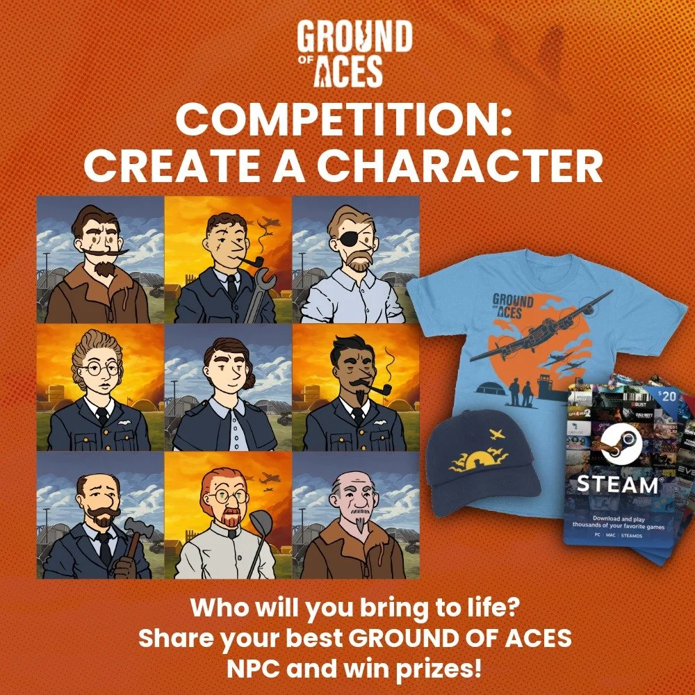 🎨 COMPETITION 🎨 Create a character with our online webtool: http://station.groundofaces.com/

Post the portrait image as a story on Instagram and tag us @blindflugstudios 

We will pick the 3 most interesting creations. Winners can choose between $