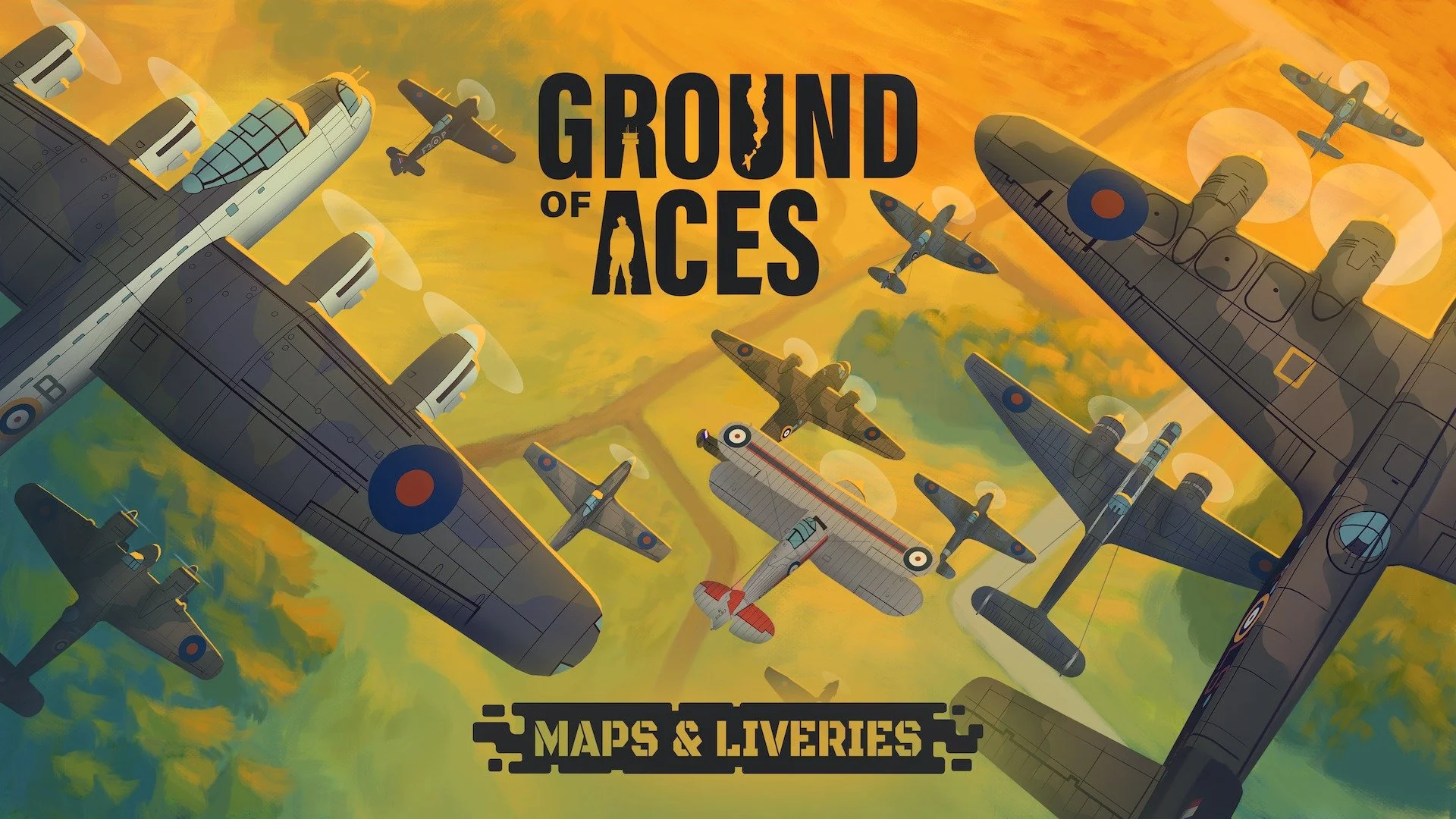 🚨 Our biggest update yet just dropped! 🚨 Customize your airbase in GROUND OF ACES like never before with the "Maps &amp; Liveries" Major Update!

🎨Paint your aircraft with different liveries
🗺️ Build new maps from scratch
🦟 De Havillan