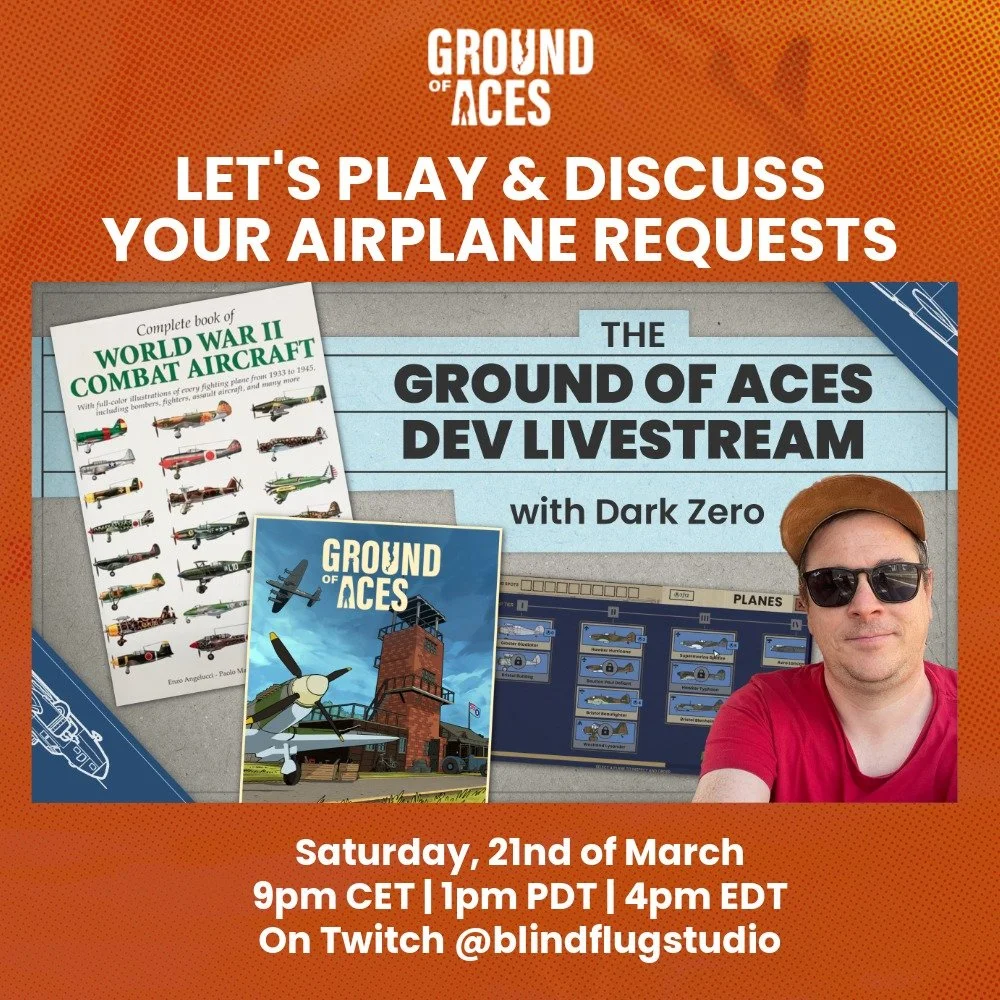 📺 Tune in today on Twitch at 9pm CET / 1pm PDT / 4pm EDT! Dark Zero will be going through your airplane survey submissions to discuss the most requested aircraft. Jump into the live chat and campaign for your favorite airplane! 🗣️📢

Follow us on T
