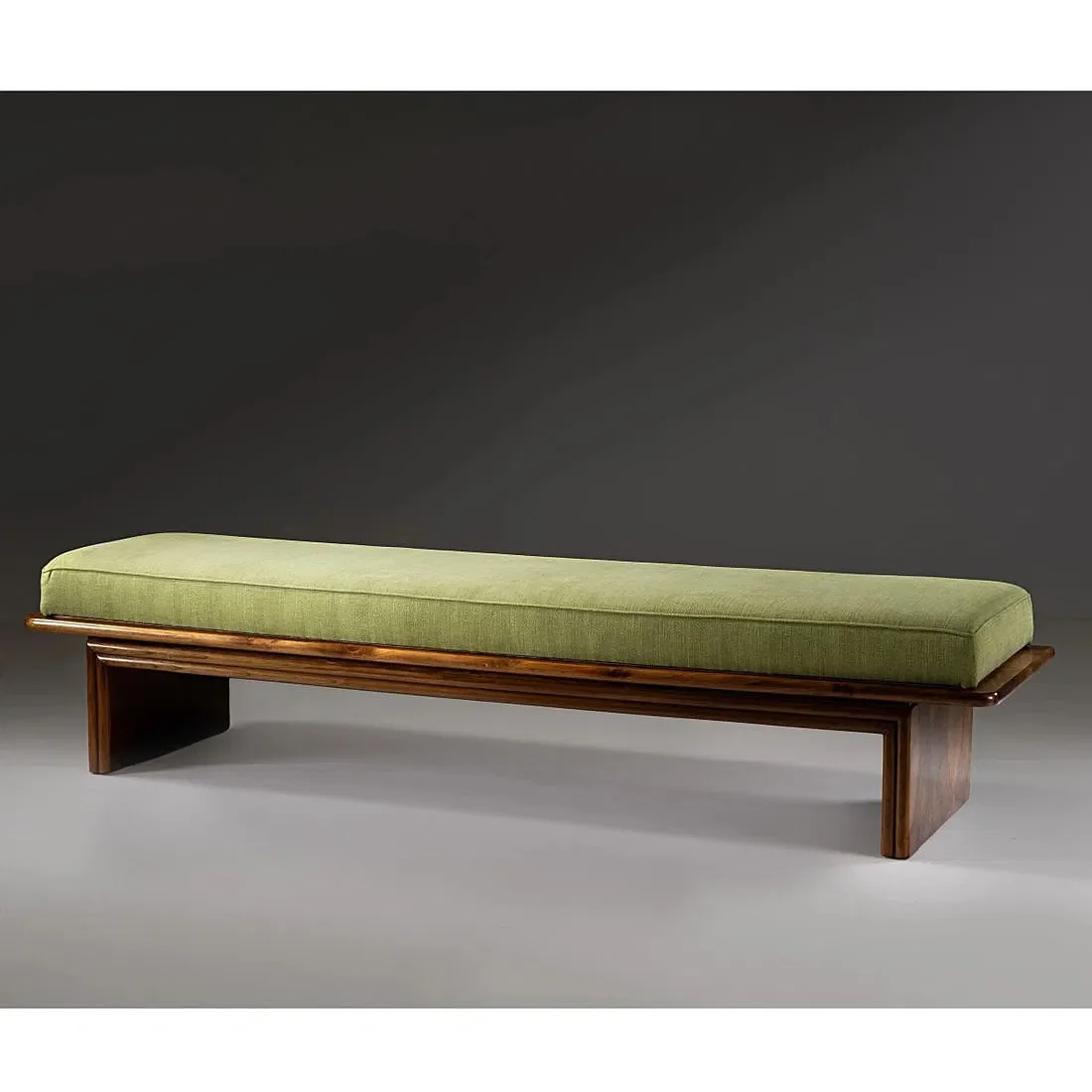 1940s Italian wooden bench