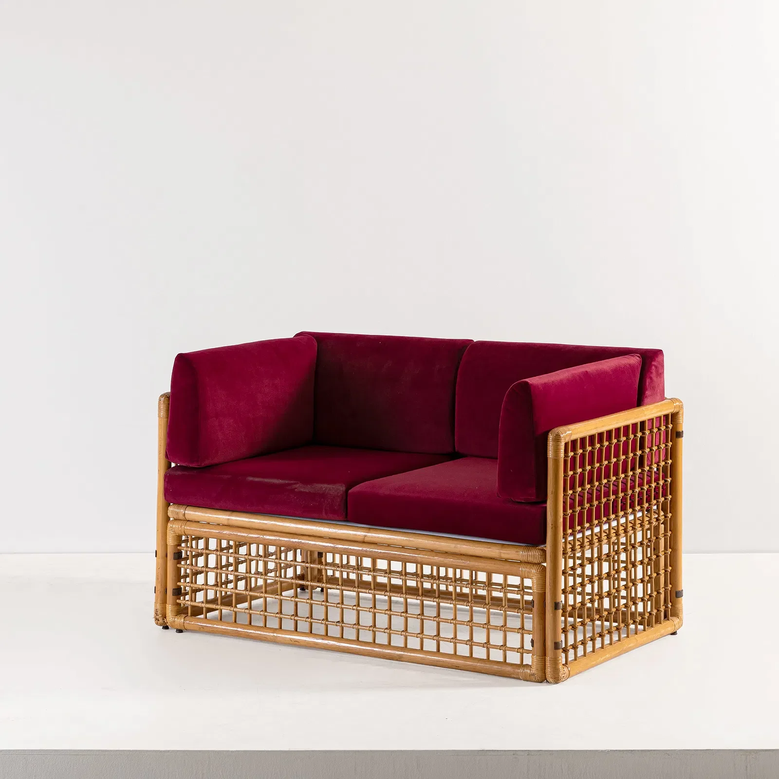 1975, Italy, Sofa from Basilian series, B&B, Afra e Tobia Scarpa