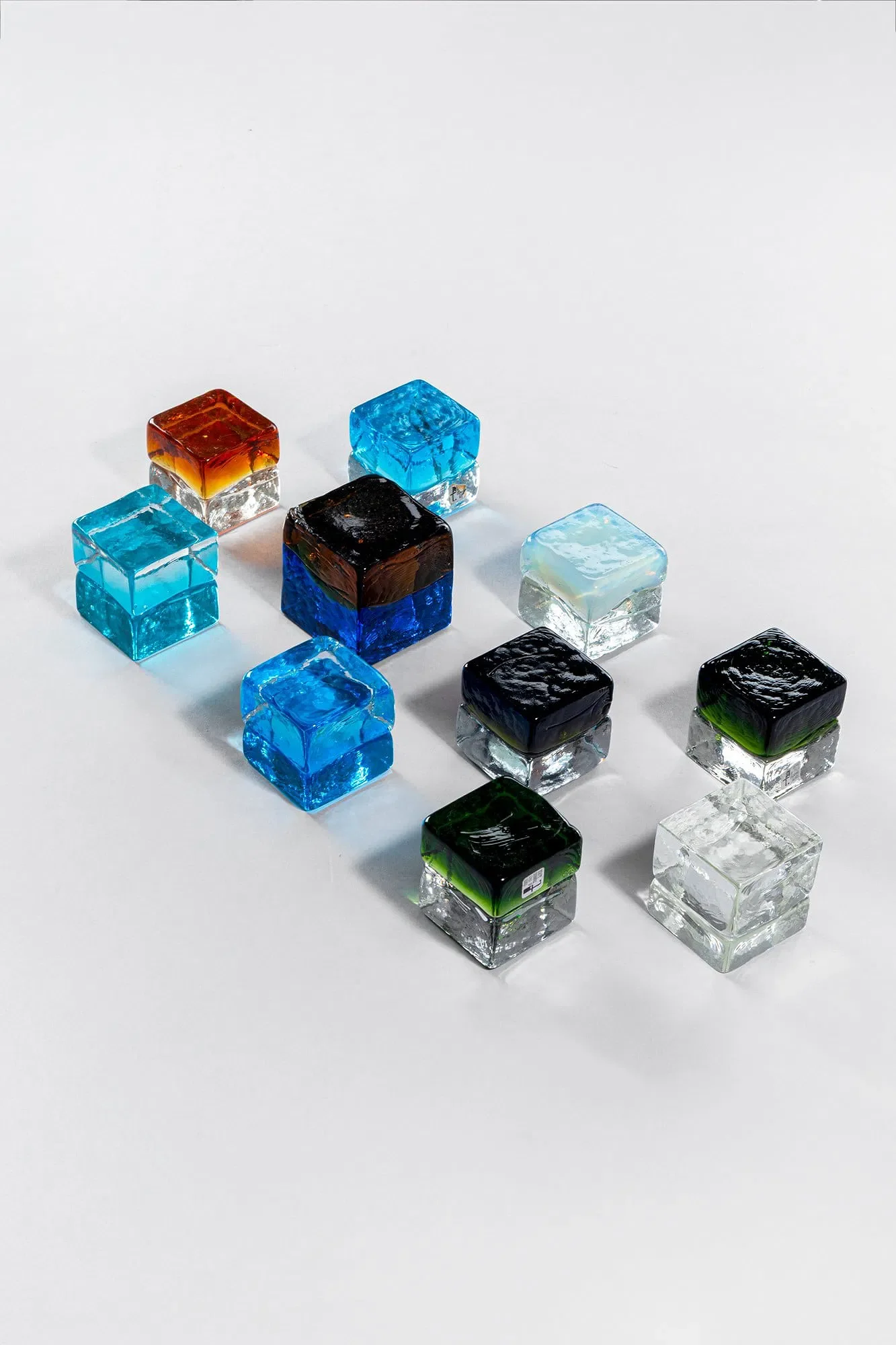 1960s Italian, 10 presse-papier, Gogi Gogi