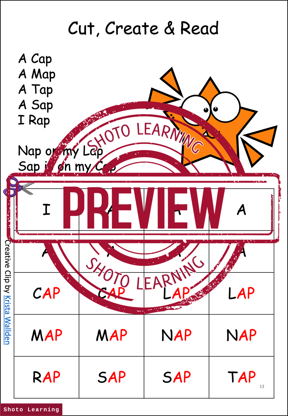 IN WORD FAMILY CVC BLEND WORKSHEET SPEAKING READING WRITING 3 & 4 ...