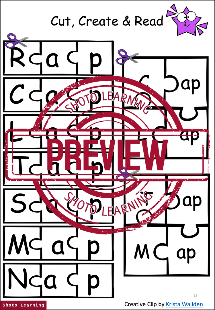 IN WORD FAMILY CVC BLEND WORKSHEET SPEAKING READING WRITING 3 & 4 ...