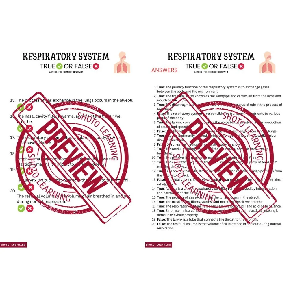 Respiratory System Diagram: Fill in the Blanks and Learn