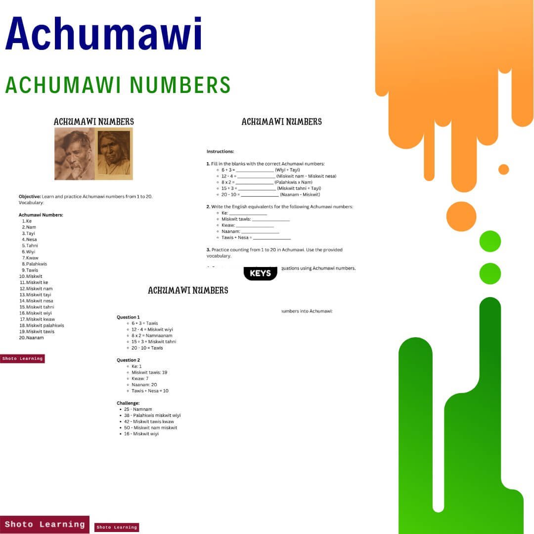 Achumawi Numbers Title.jpg
