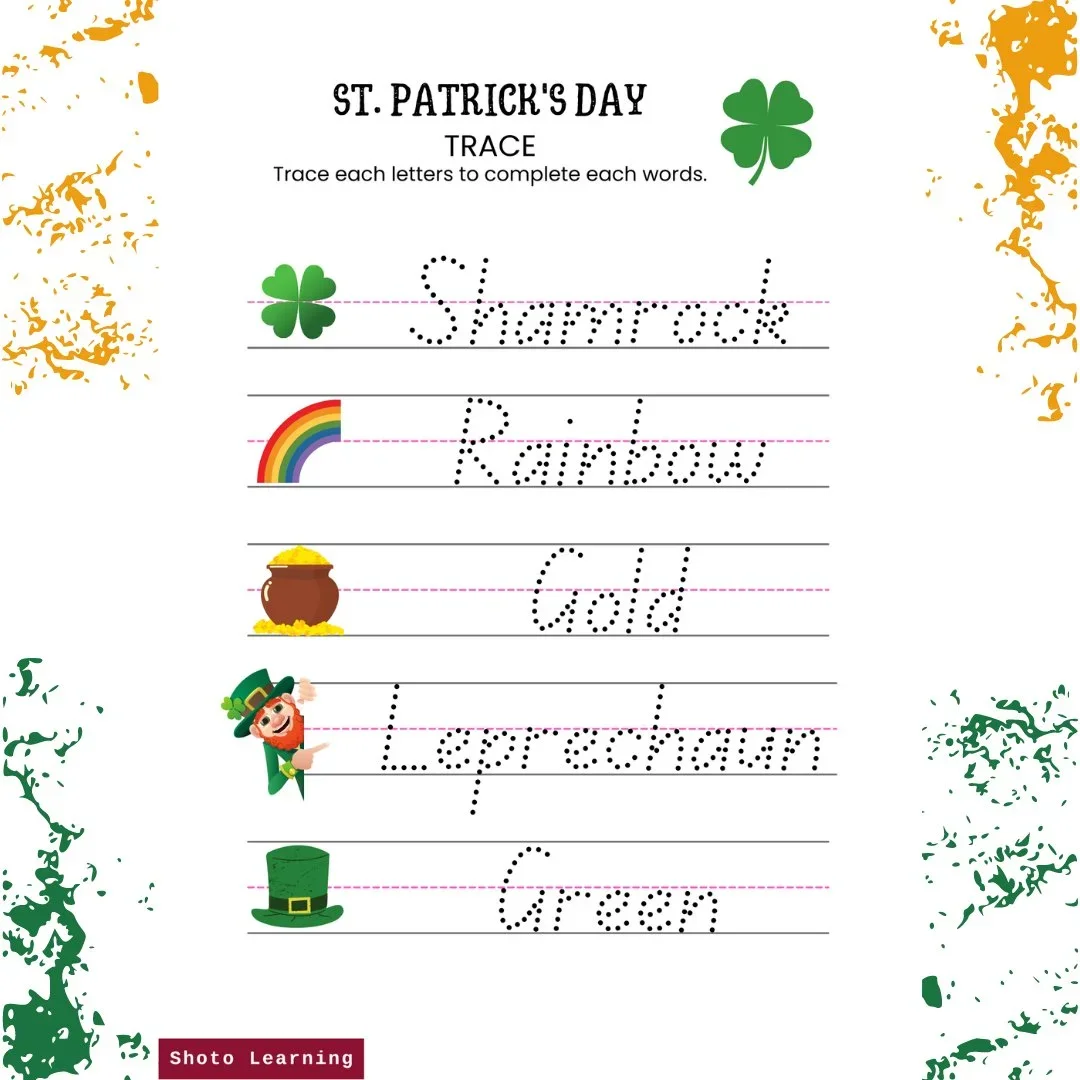 St. Patrick's Day Trace Letters 2.webp