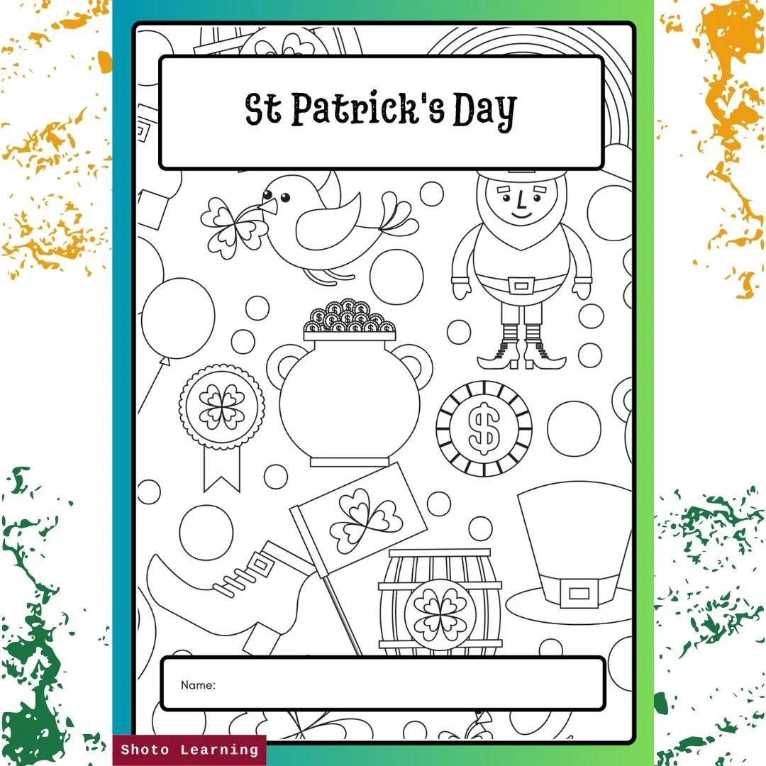 St. Patrick's Day Activity Worksheet 2.webp