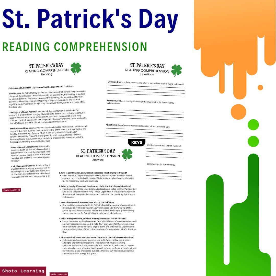St. Patrick's Day Reading Comprehension.jpg