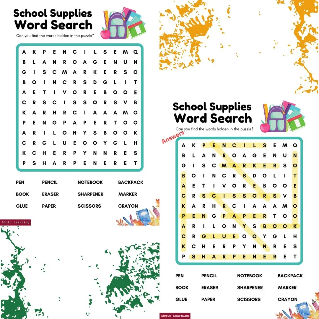 School Supplies Word Search 4.webp