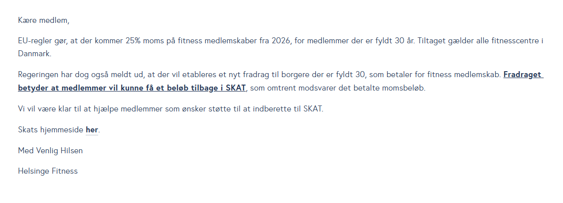 Prisændring 2026